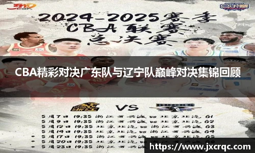 CBA精彩对决广东队与辽宁队巅峰对决集锦回顾